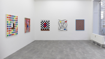 Bertold Mathes: Installation view Galerie1214