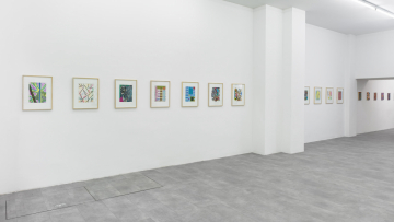 Bertold Mathes: Installation view Galerie1214