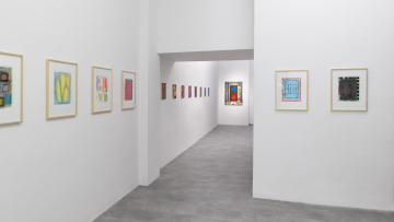 Bertold Mathes: Installation view Galerie1214
