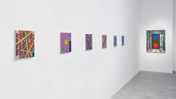 Bertold Mathes: Installation view Galerie1214