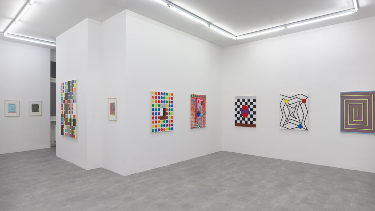 Bertold Mathes: Installation View Galerie1214